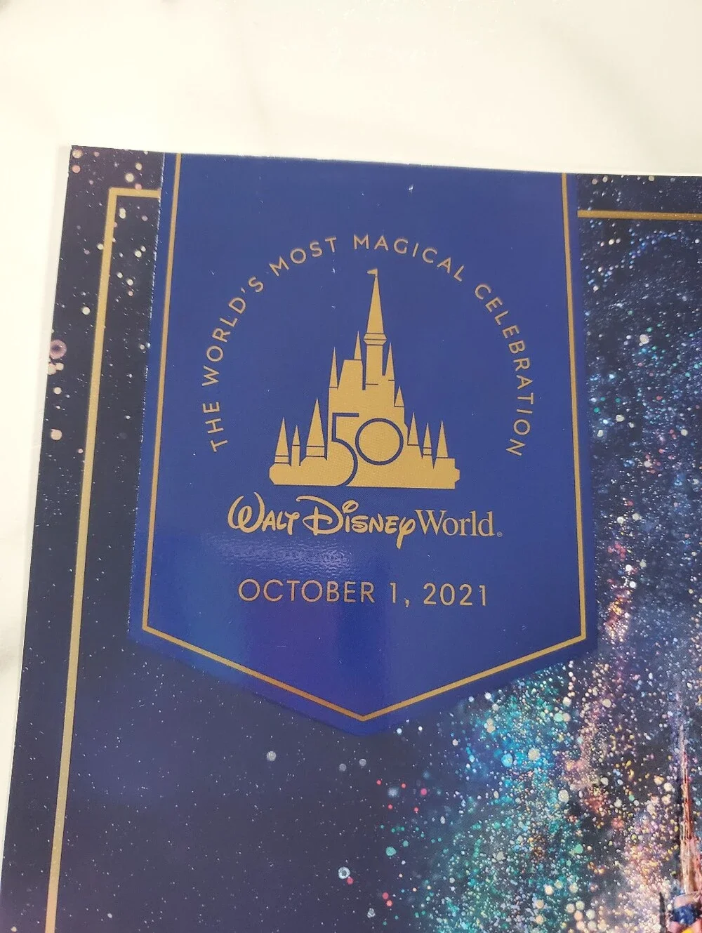 Disney World's Most Magical Celebration Print October 1, 2021